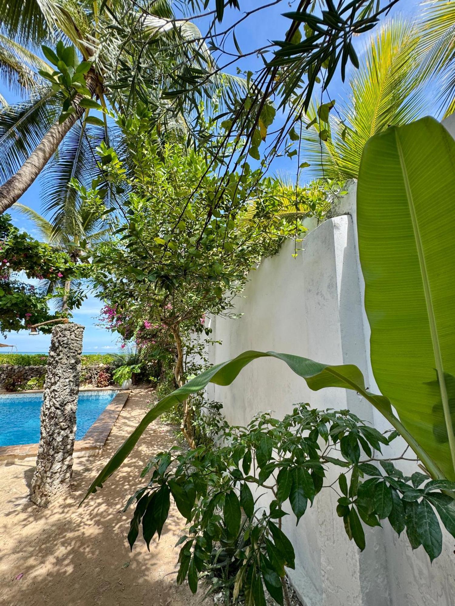 Villa Kipara - Private Beach & Pool Pwani Mchangani Exterior foto