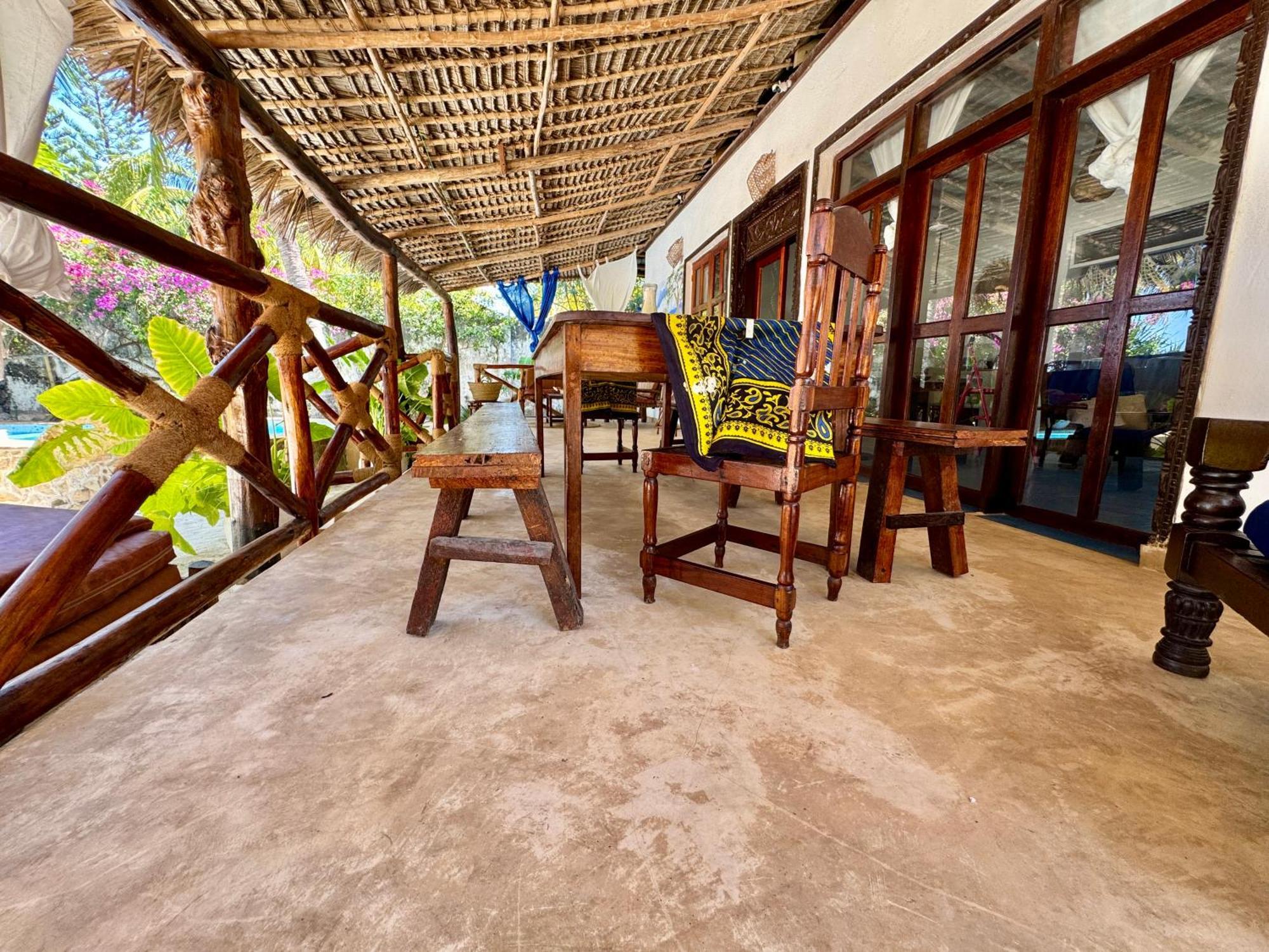 Villa Kipara - Private Beach & Pool Pwani Mchangani Exterior foto