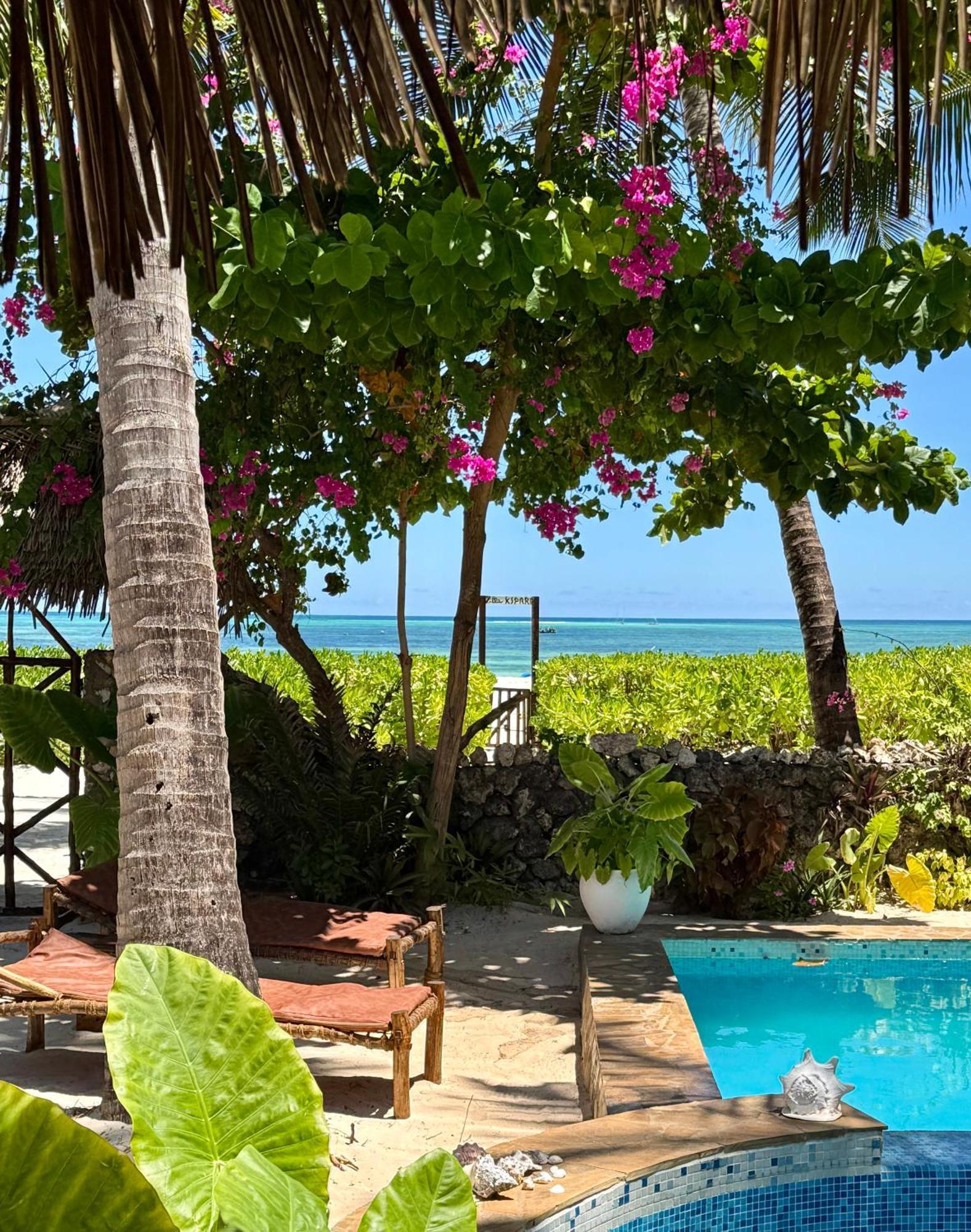 Villa Kipara - Private Beach & Pool Pwani Mchangani Exterior foto